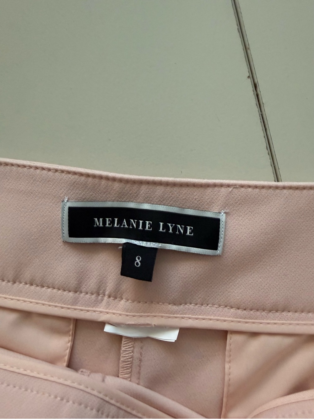 Melanie Lyne High Waist Pink Button-Front Women’s Shorts - Picture 4 of 6